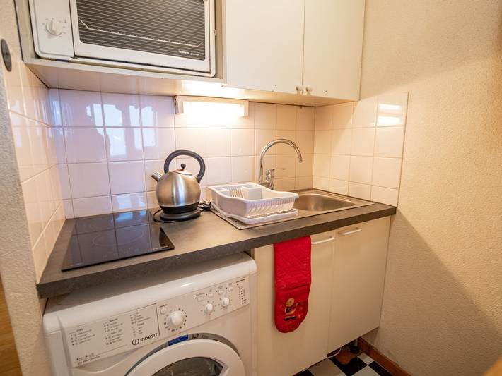 Studio entier, Studio charmant, vue parc de la Vanoise - 4 pers. in Valfréjus, Modane
