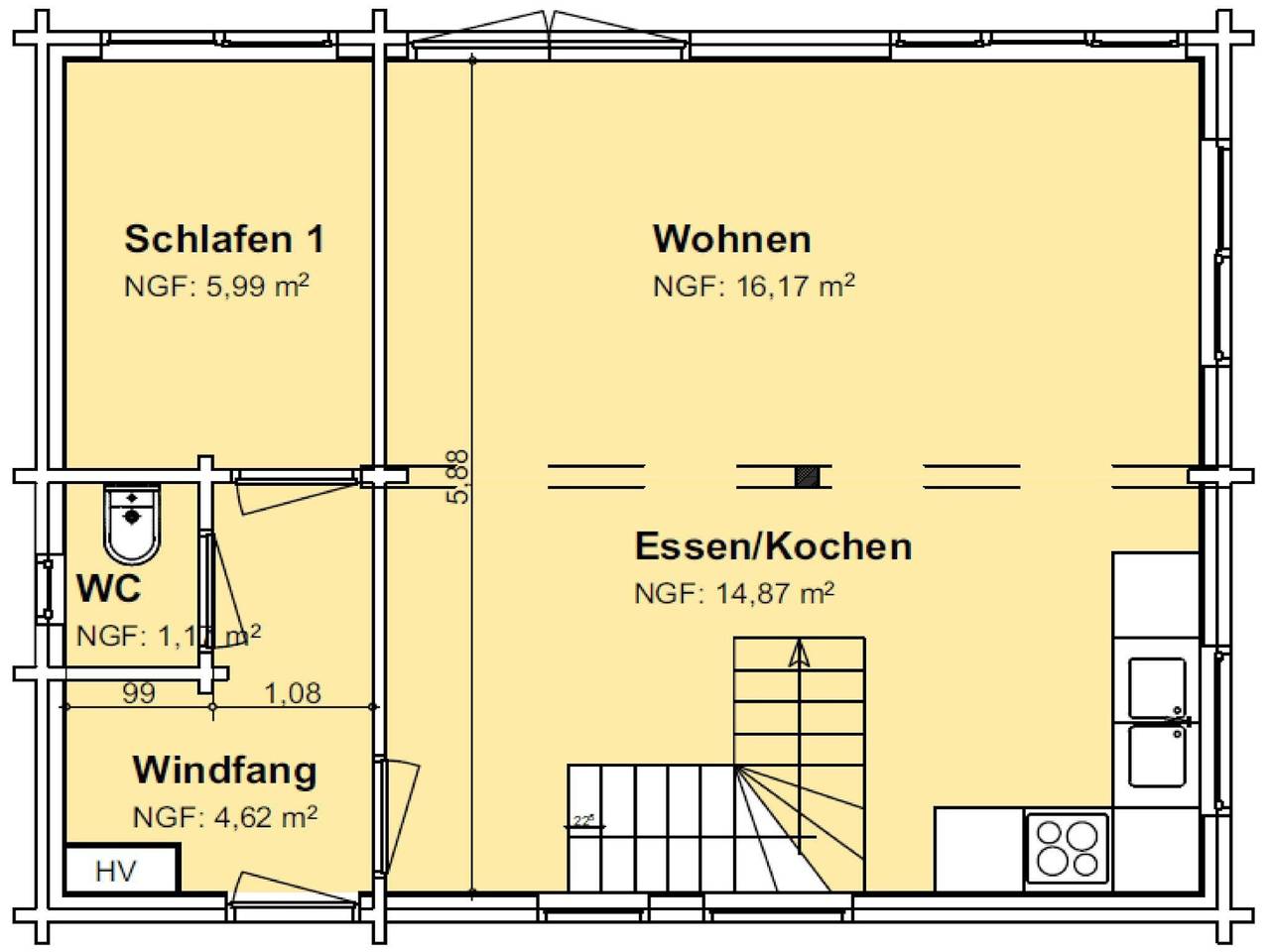 Charmantes Holzhaus in Medebach mit Sauna in Küstelberg, Medebach