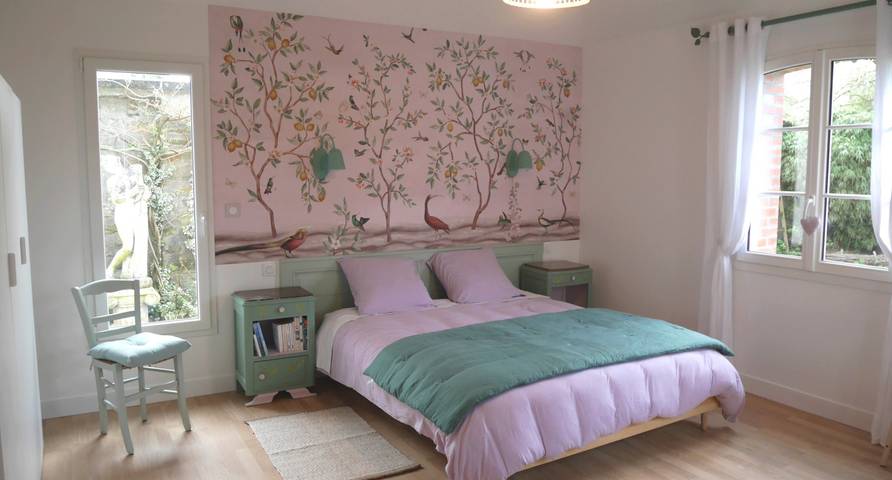 Cottage pour 2 personnes, avec jardin à Coutances