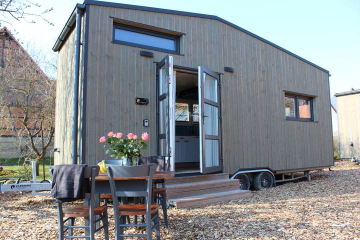 Ferienwohnung für 4 Personen, mit Garten und Sauna in Franken