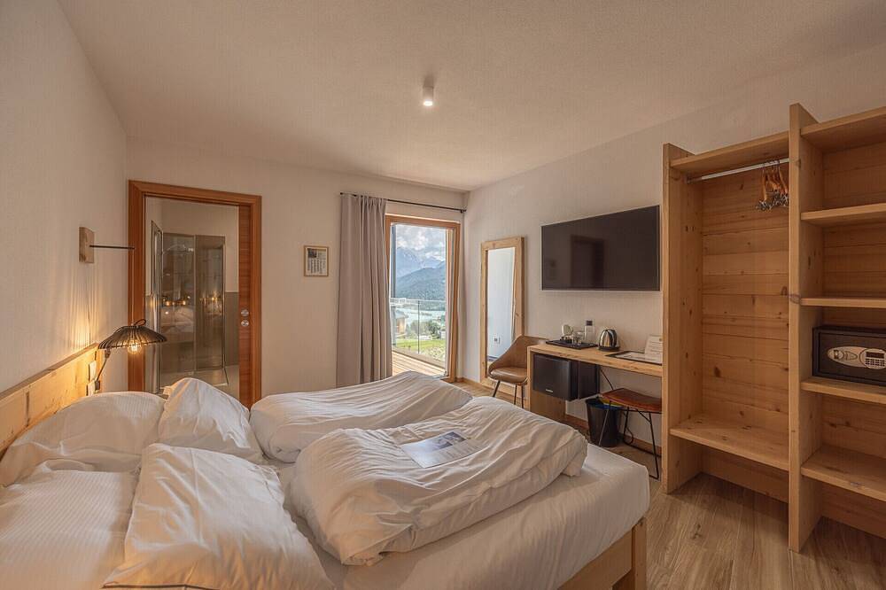 B&B Giallo - Camera Menta mit Bad für Behinderte in Pieve di Cadore, Östliche Dolomiten