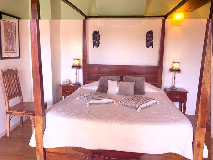 Maison d’hôte pour 2 personnes, avec jardin et balcon à Honfleur
