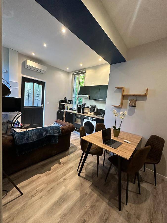 Appartement de vacances pour 2 personnes, avec Terrasse et Jardin