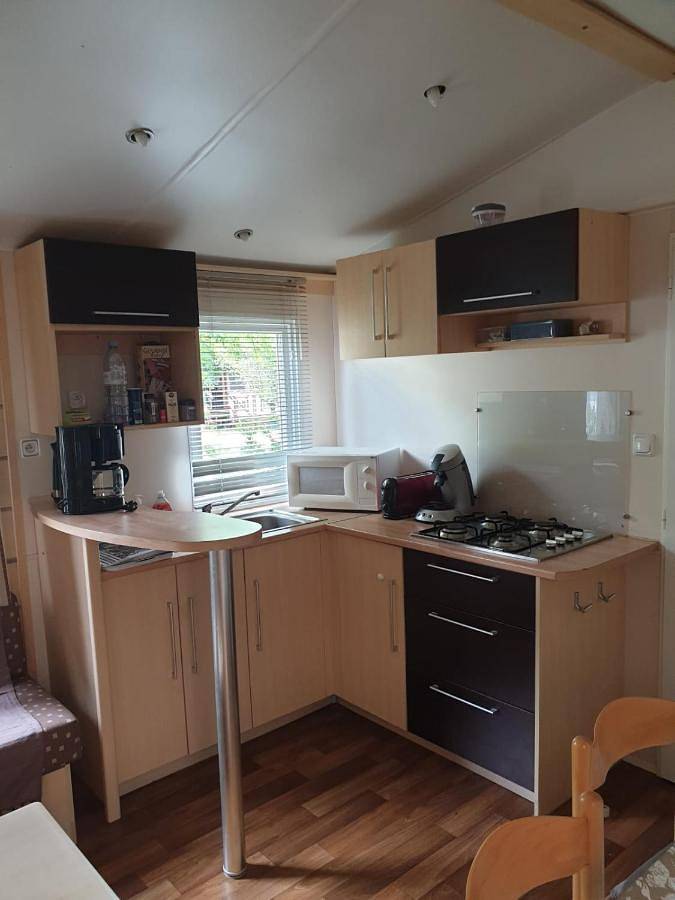 Camping pour 5 personnes, avec Terrasse et Jardin ainsi que Piscine et Vue