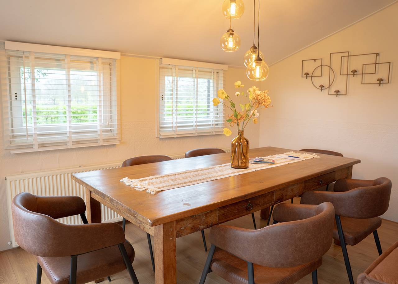Wunderschönes Ferienhaus für 6 Personen mit Terrasse inmitten grüner Natur bei Paardenkamp in Soest (Niederlande), Utrecht und Umgebung