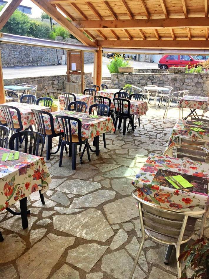 Hôtel pour 4 personnes, avec Terrasse et Vue à Lanuéjols