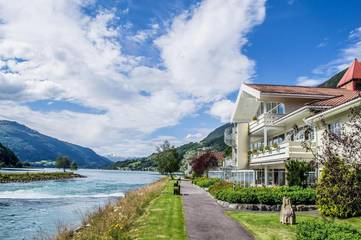 Hôtel pour 3 personnes, avec vue et jardin dans Loen