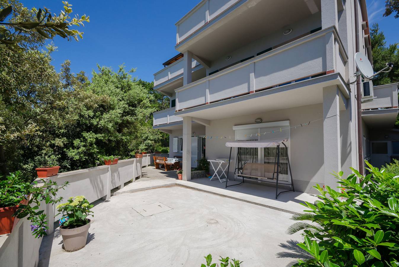Ganze Wohnung, Apartments By the sea in Lopar in Lopar, Rab