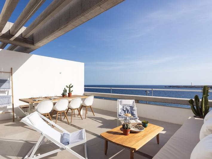 Appartement de vacances pour 4 personnes, avec Vue sur l’océan et Terrasse à Tenerife