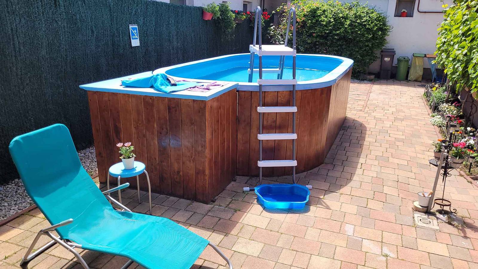 Ganze Ferienwohnung, Ferienwohnung in Zentrumsnähe mit Pool  in Siofok, Siófok und Umgebung