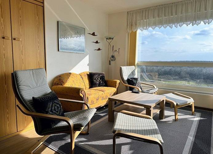 Ferienhaus für 5 Personen, mit Sauna und Balkon sowie Pool an der Nordsee