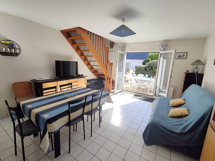 Location de vacances pour 4 personnes, avec terrasse dans Plage Kerfontaine - 3