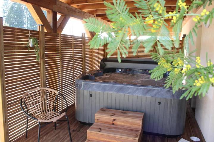 Gîte pour 11 personnes, avec jardin et sauna ainsi que piscine et vue, animaux acceptés à Le Saulcy - 4