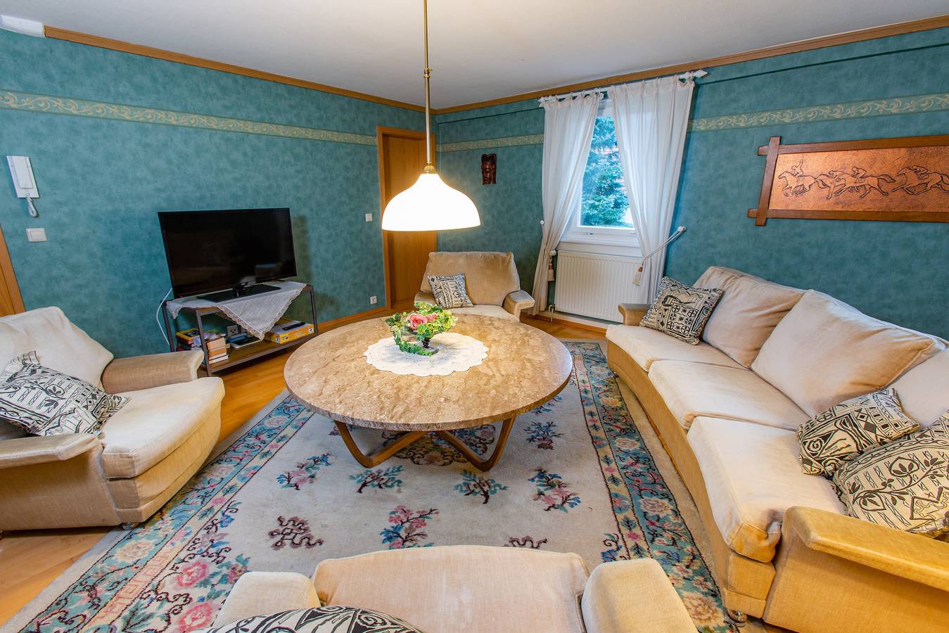 Entire apartment, Apartment Grüner Salon with Wi-Fi close to the center in Bad Herrenalb, Northern Black Forest