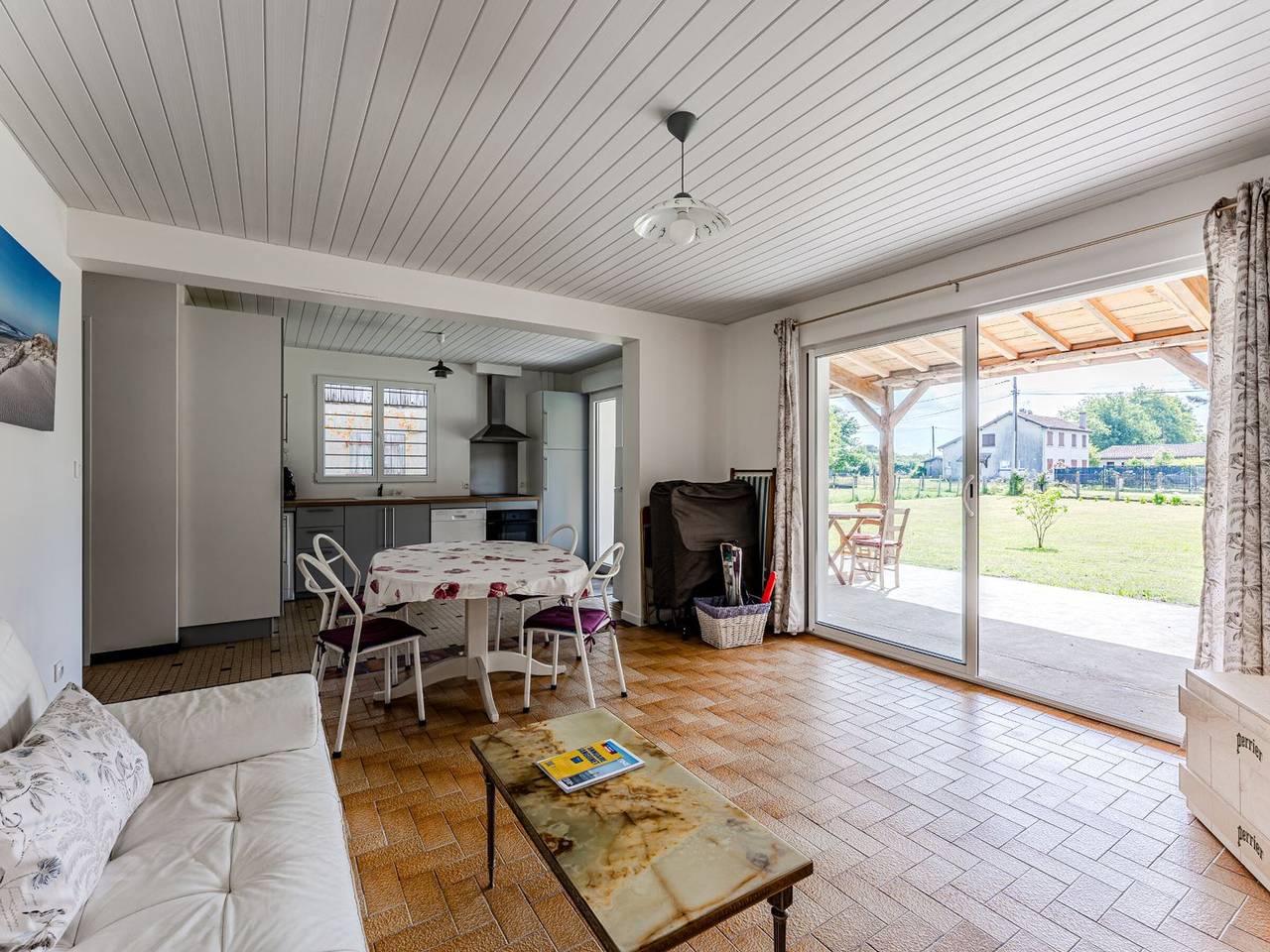 Reihenhaus für 4 Personen, Sanguinet - große Terrasse, geschlossene Garten, Haustiere erlaubt in Sanguinet, Côte d’Argent