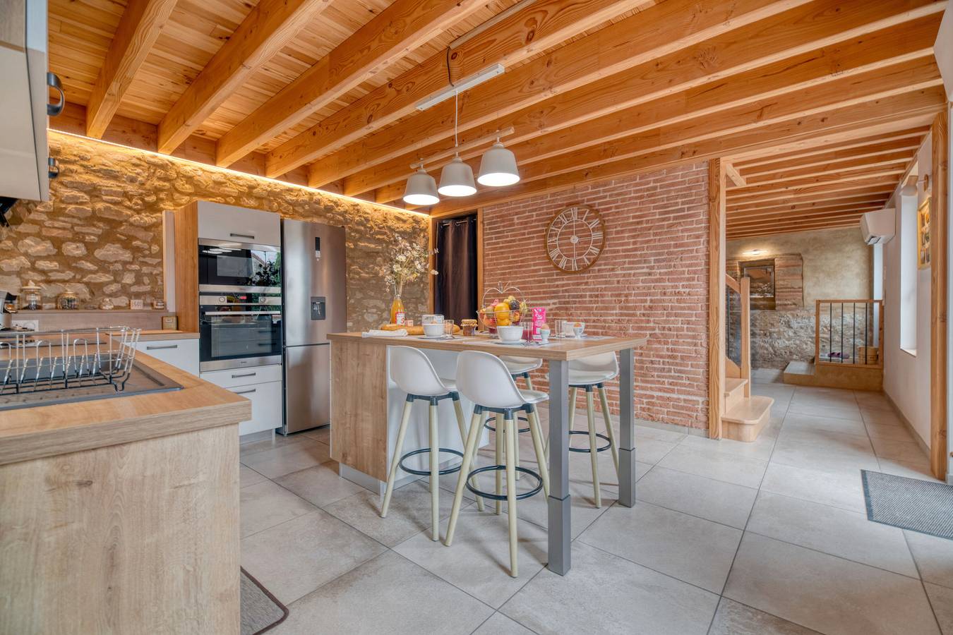 Casa de vacaciones 'Les Echaunes' con terraza privada, Wi-Fi y aire acondicionado in Caraman, Lauragais