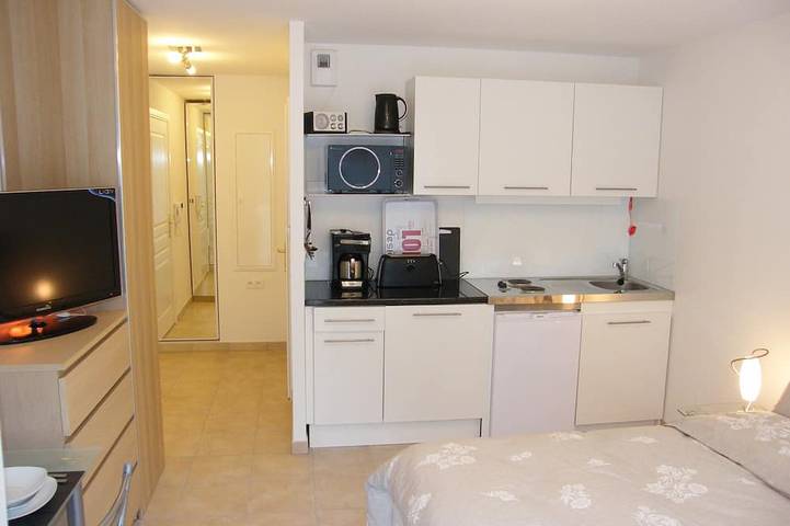 Ferienwohnung für 2 Personen, mit Balkon und Pool in Obernai