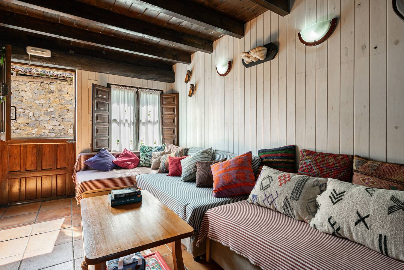 Ferienhaus 'La Terraza De Onís' mit Bergblick, privater Terrasse und Wlan in Onís, Nationalpark Picos de Europa
