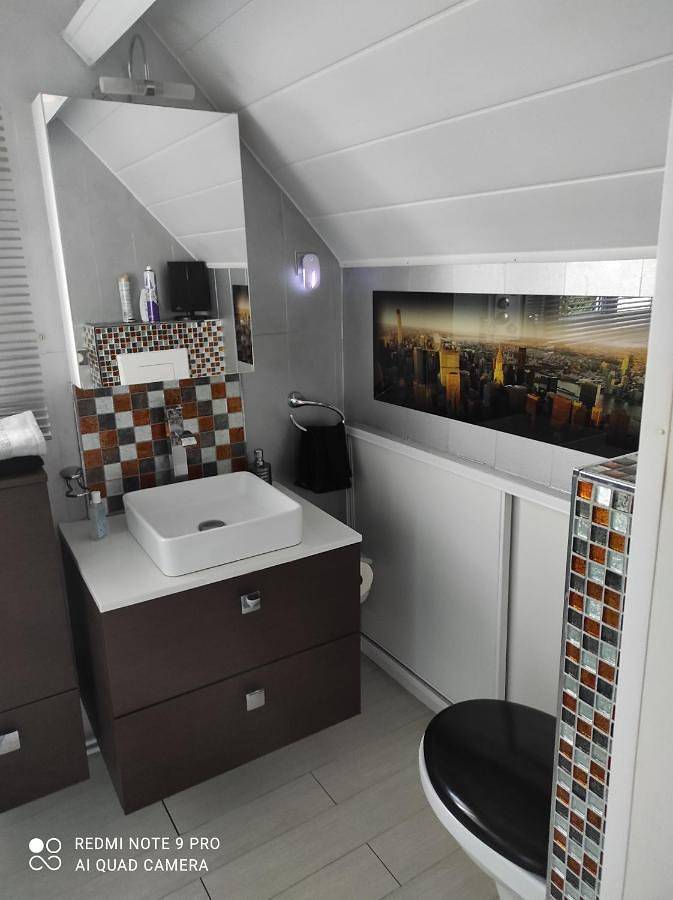 Location de vacances pour 4 personnes, avec vue sur le lac et vue ainsi que jardin et bassin pour enfant à Montivilliers - 3