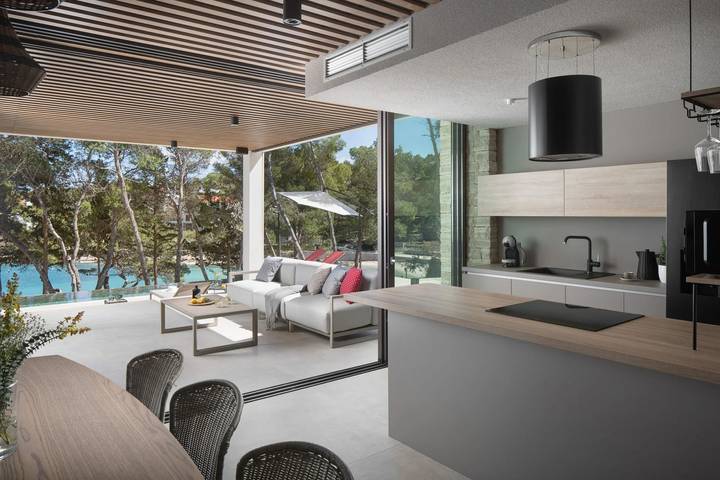 Villa pour 8 personnes, avec sauna et jardin à Sutivan - 2