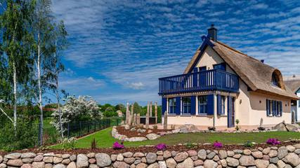 Ferienhaus für 4 Personen, mit Sauna und Garten sowie Terrasse und Whirlpool, mit Haustier an der Ostsee