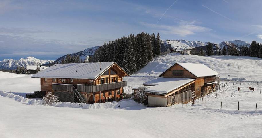 Ferienwohnung für 5 Personen, mit Terrasse und Sauna sowie Ausblick im Kleinwalsertal - 4