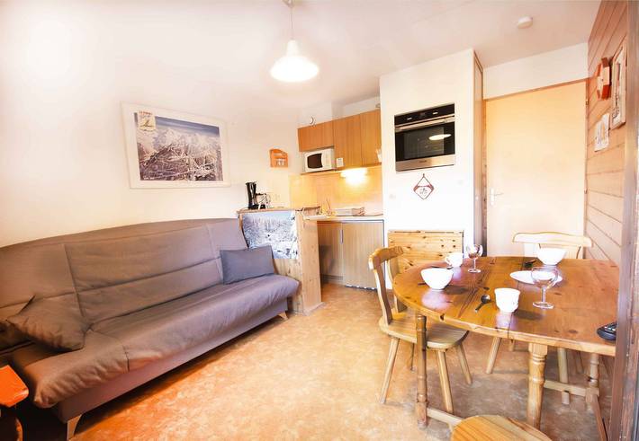 Studio voor 4 personen, met balkon/terras - 1