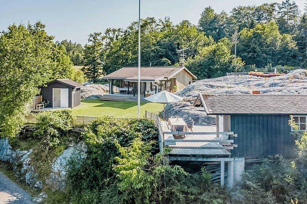 Ferienhaus mit Blick auf den Gullmarsfjord in Munkedal, Norra Västkusten