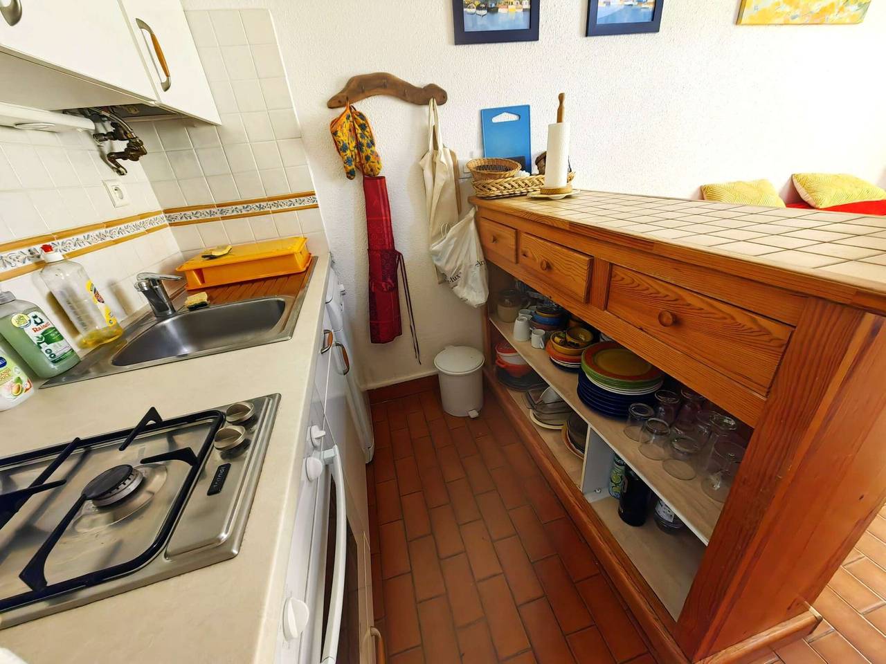 Entire apartment, Air-Conditioned T2 Mezzanine with Pool and Parking in Cap d'Agde in Cap d'Agde, Agde