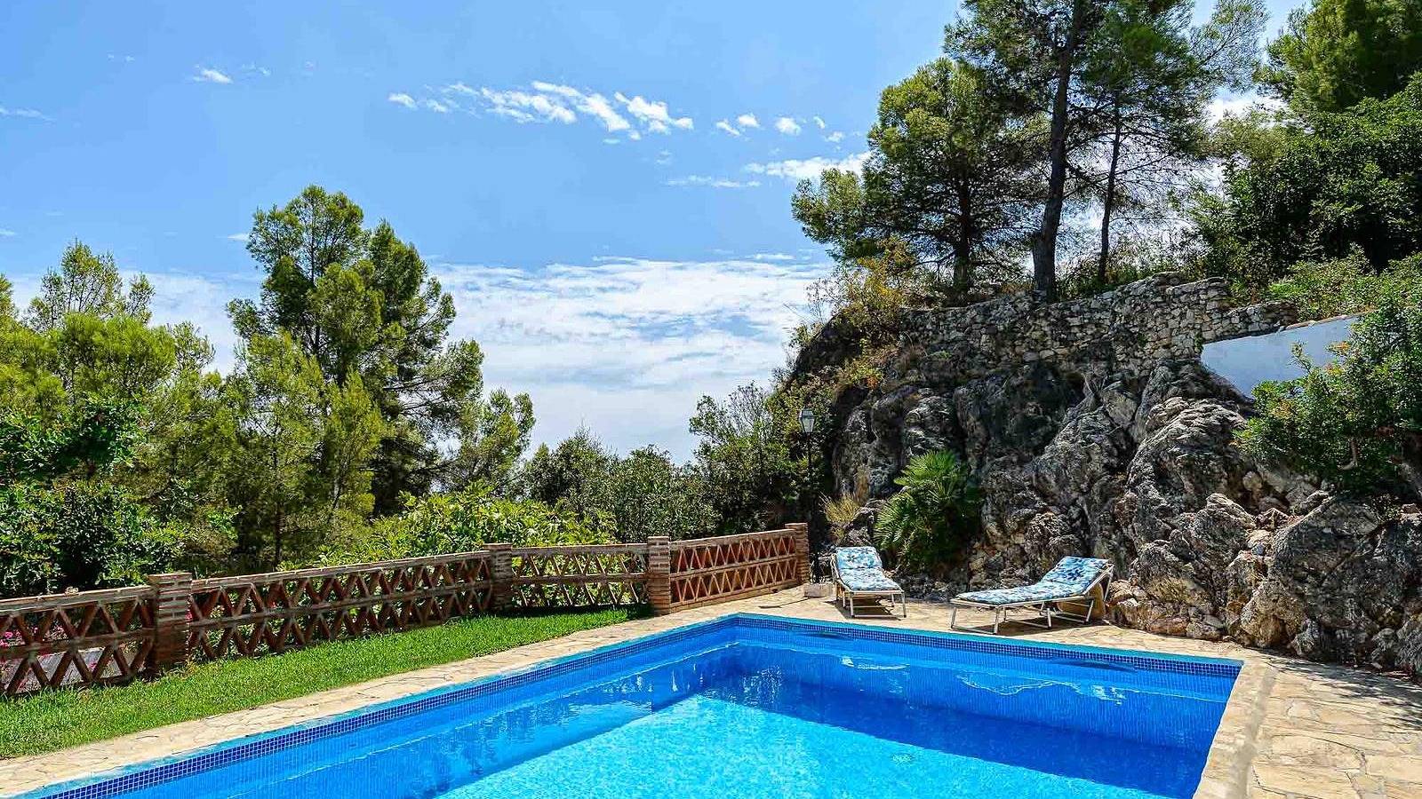 Villa Cortijo El Peñon Frigiliana by Ruralidays in Frigiliana, Costa del Sol