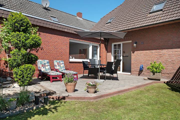 Ferienwohnung für 3 Personen, mit Garten in Ostfriesland