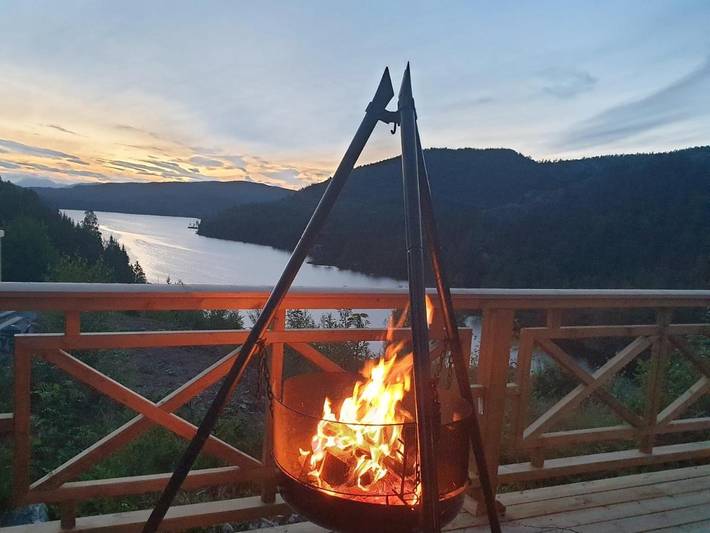 Maison de vacances pour 2 personnes, avec terrasse ainsi que jardin et jacuzzi, animaux acceptés