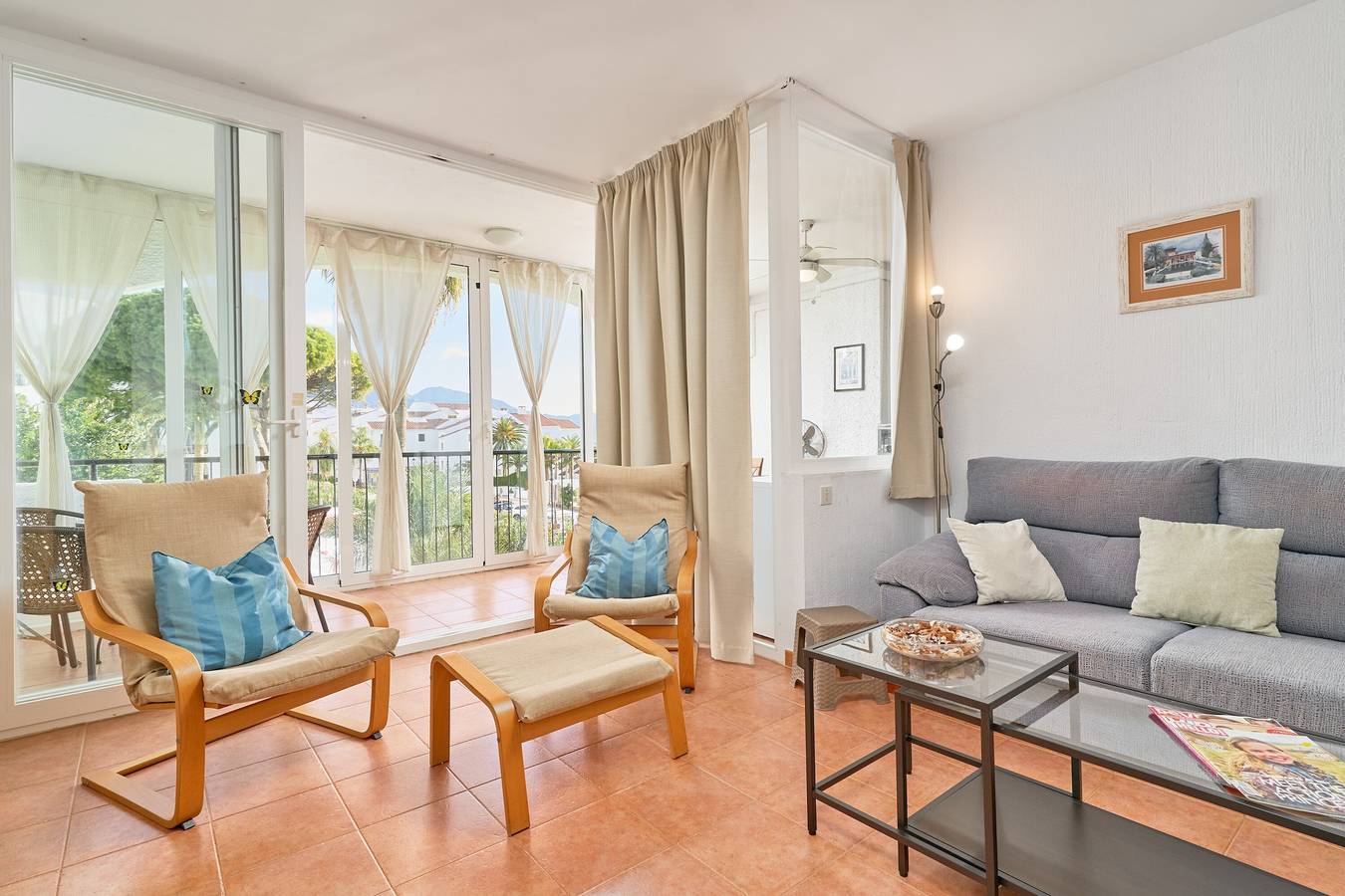 Ganze Wohnung, Ferienwohnung "Carabeo 23" mit Meerblick und direktem Zugang zum Strand in Nerja, Costa del Sol
