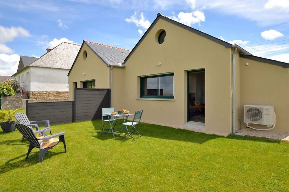 Preciosa casa de vacaciones  para 3 personas con Wifi, Tv, patio y aparcamiento in Cherrueix, Bahía del Monte Saint-Michel
