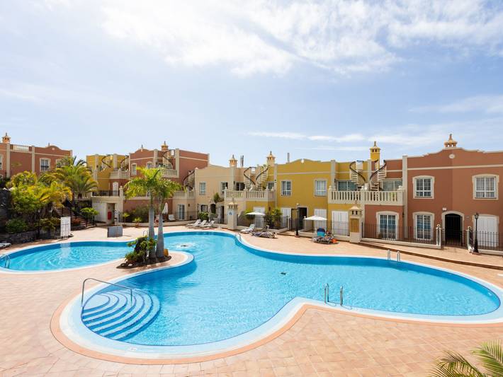 Apartamento para 5 personas, con terraza en Palm-Mar