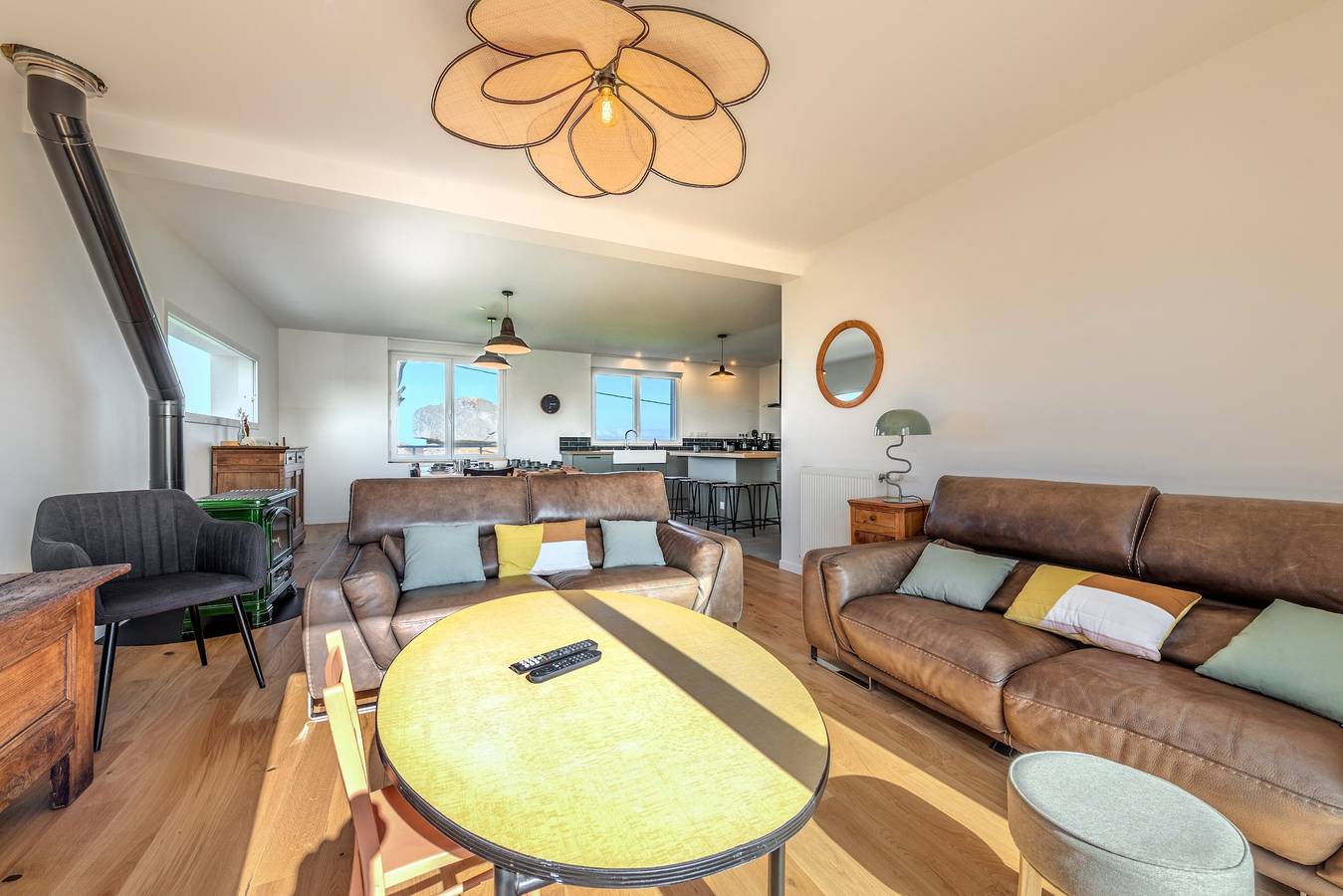 Ferienhaus Stoubenn mit Meerblick und privatem Garten in Kerlouan, Brest und Umgebung