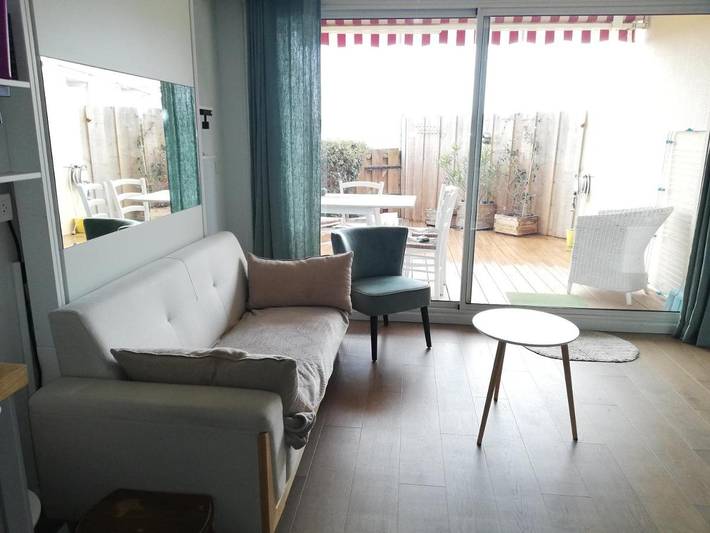 Gîte pour 3 personnes, avec terrasse et vue dans Plage du Courant - 4