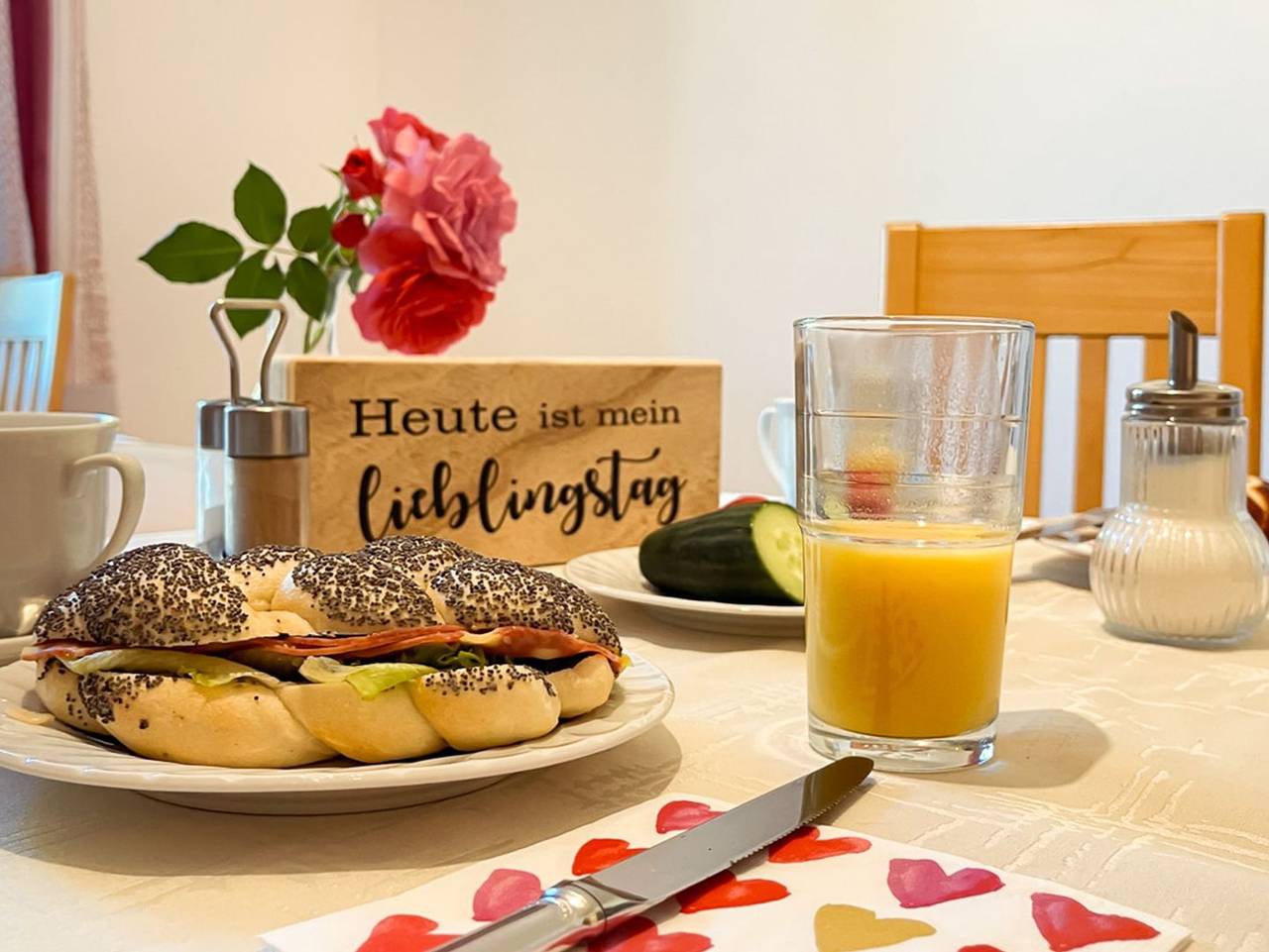 Haus Rindberger und Pfarl - Doppelzimmer mit Balkon 2 in Salzkammergut-Berge, Zell am Moos