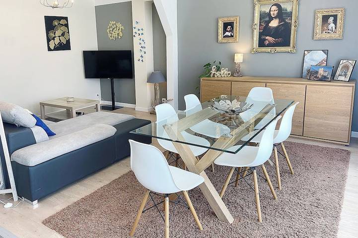 Ferienwohnung für 8 Personen, mit Balkon, mit Haustier in Reims