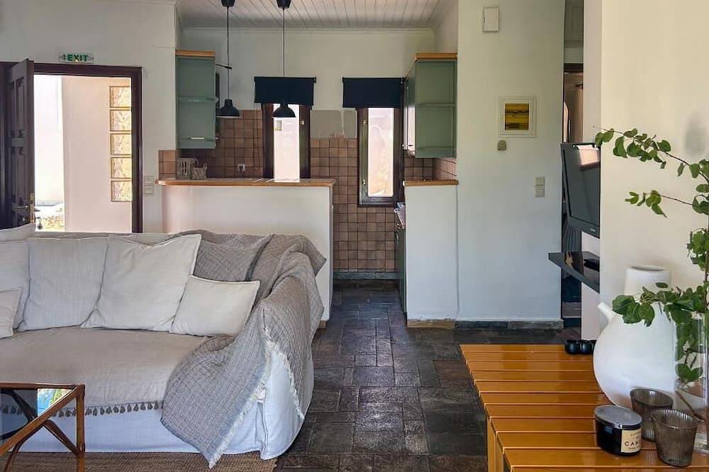Ganze Wohnung, Luxus-Studio mit herrlichem Meerblick und Pool in Almyrida, Vamos