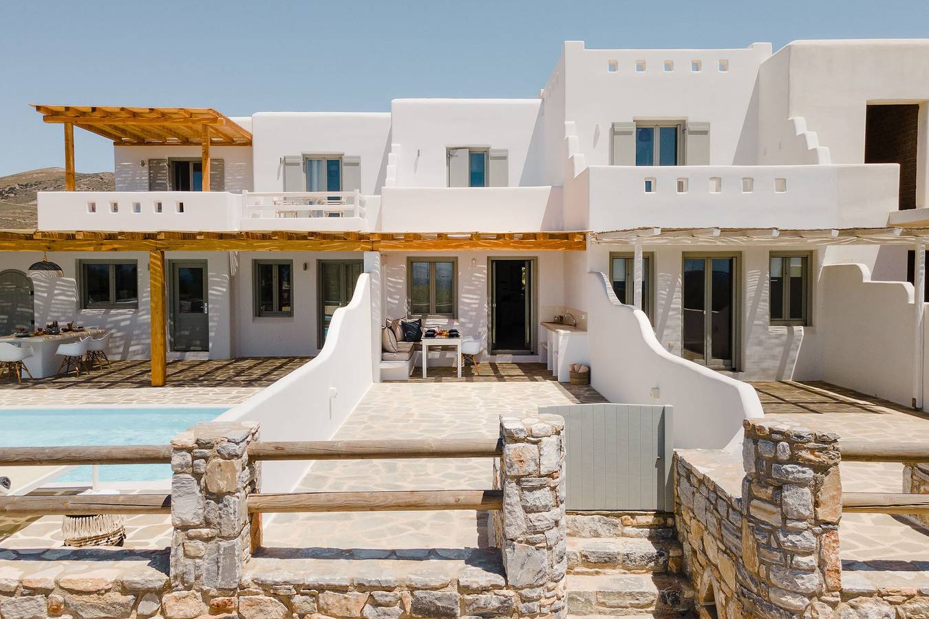 Villa pour 4 personnes avec terrasse in Kastraki (Naxos), Cyclades