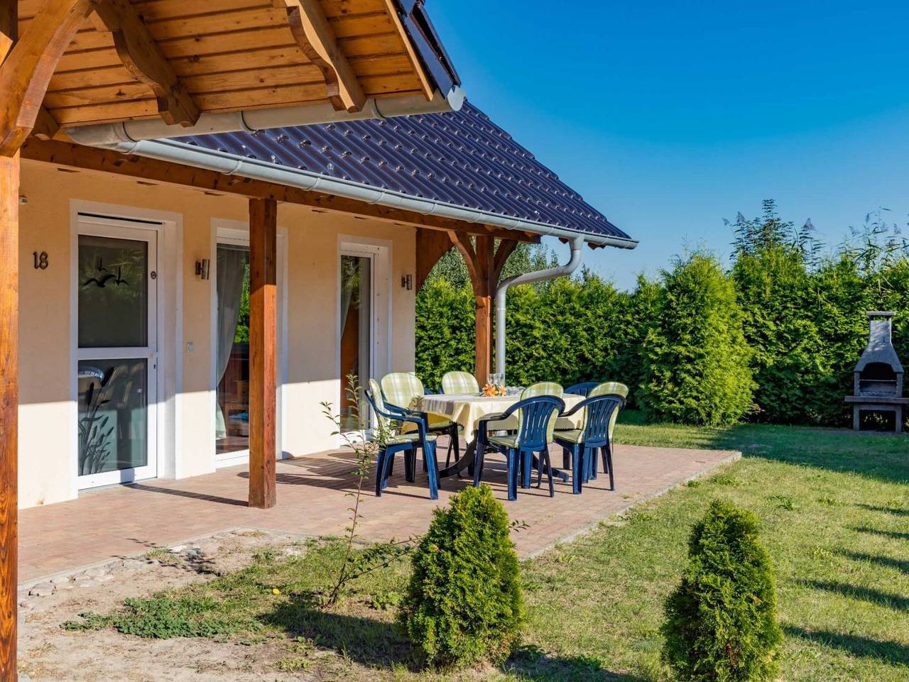 Ganze Ferienwohnung, Ferienhaus Wiesenblick 18 - Fh 18 in Mölschow, Usedomer Norden