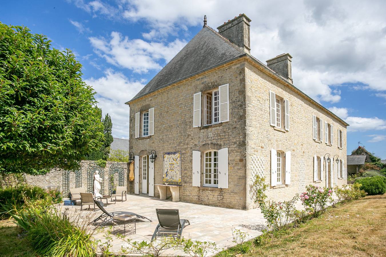 La Cour d'Audouville in Audouville-la-Hubert, Région de Cherbourg