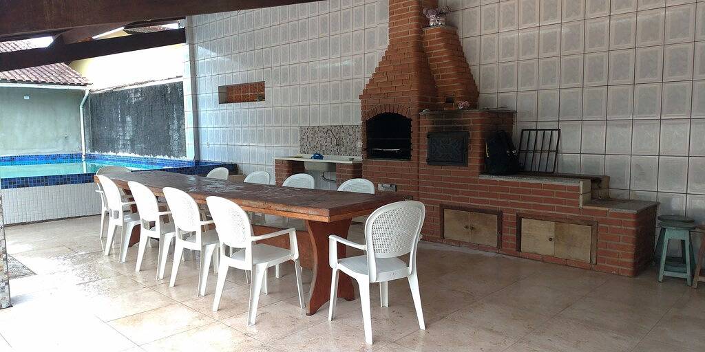 Haus Geräumiger, luftiger 150 m Strand Indaiá Bertioga Desc. 10% Visa-Zahlung in Praia Indaiá, Bertioga