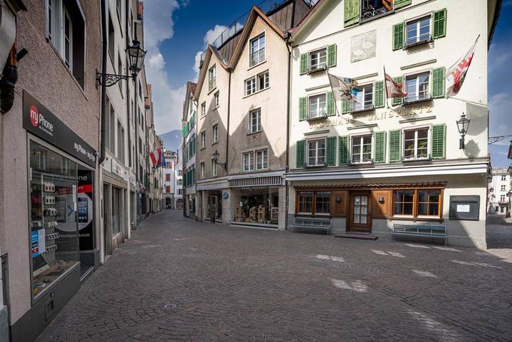 Gîte pour 2 personnes, avec balcon et vue, adapté aux familles à Coire