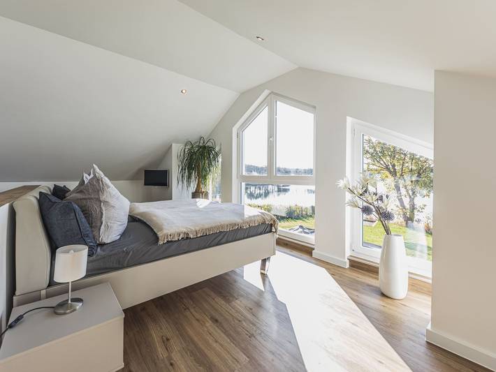 Feriendomizil mit eigenem Steg in traumhafter Lage - Haus William in Krakow am See, Mecklenburgische Seenplatte