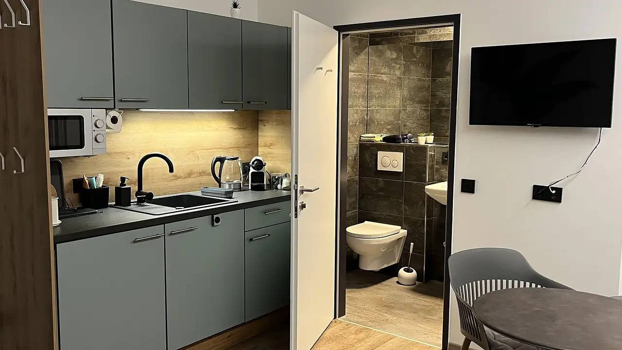 Ganze Ferienwohnung, Ferienwohnung für 2 Personen (20 m²) in Linz in Linz, Linz-Wels