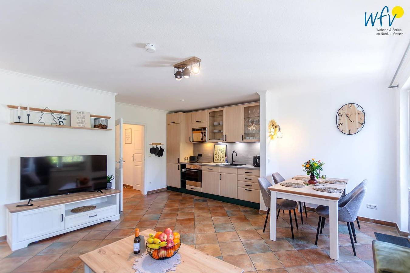 Ganze Wohnung, Villa Granitz Ferienwohnung 1 in Binz mit Meerblick, Terrasse und Wlan in Binz, Rügen