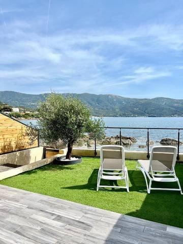 Gîte pour 4 personnes, avec vue et jardin, animaux acceptés dans Plage de Tiuccia