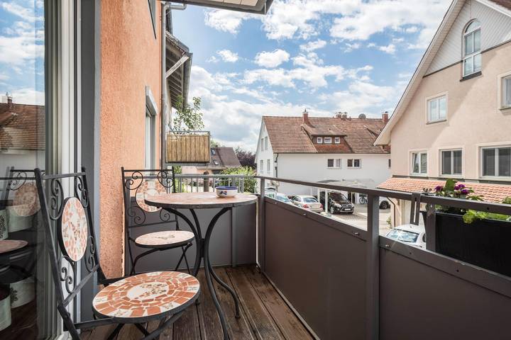 Ganze Wohnung, Ferienwohnung FreyZeit in der Nähe vom Bodensee mit Balkon und WLAN in Kressbronn am Bodensee, Region Bodensee-Oberschwaben